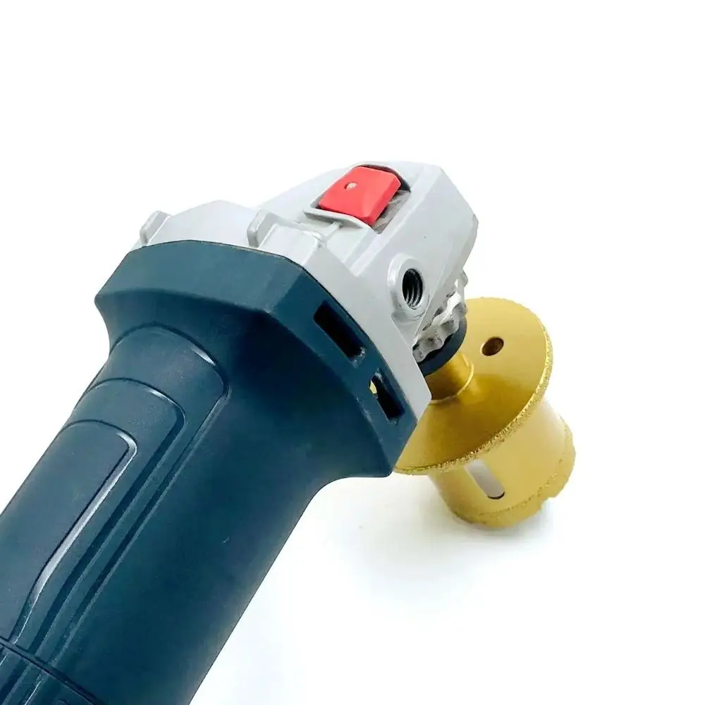 

Vacuum Brazed Craft M14 Vacuum Brazed Diamond Hole Saw Firm Distribution M14 Thread Shank Integrated Basin Cutter