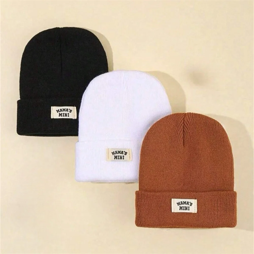 Kids Warm Knitted Beanie Set 1-3 yrs 2