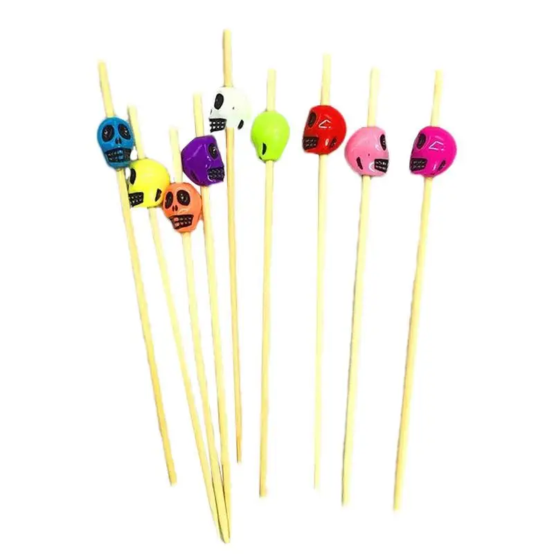 

Cocktail Picks Disposable Bamboo Fruit Picks Alloy Decoration Portable Toothpicks Party Supplies Cocktail Picks For Sandwich