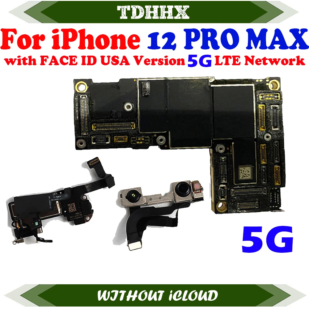 11Pro-64 Go avec visage-Carte mère déverrouillée d'origine pour iPhone, carte mère, prise en