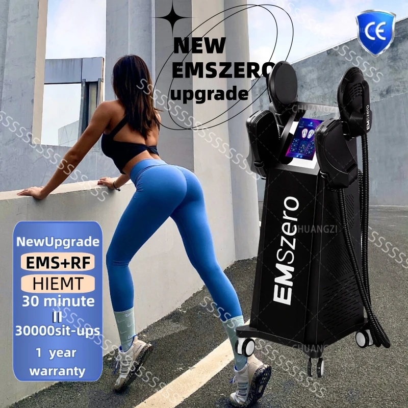 

EMSzero Neo Body Sculpting Machines Shaping 6500W 200Hz Upgrade PRO EMS Radio Frequency RF Muscle Stimulator Device 2025