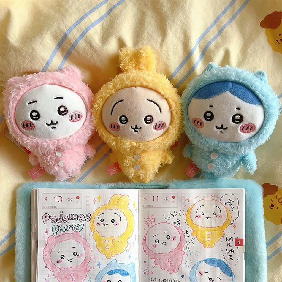 شخصيات كرتونية لطيف Hachiware قلادة الكرتون لطيف أفخم دمية المفاتيح أرقام تزيين مُثبت أنثى دمية طفل هدايا عيد الميلاد #5