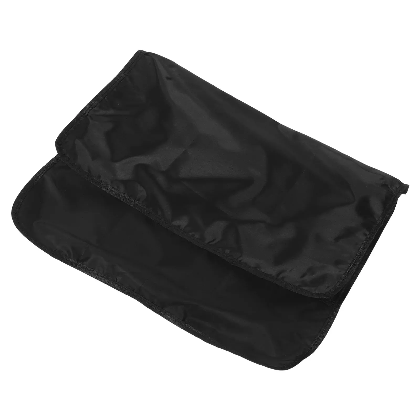 Black Salon Chair Back Protector – Durable Polyester, Stain & Wear Resistant, Easy Install for Hair Beauty Nail Salons