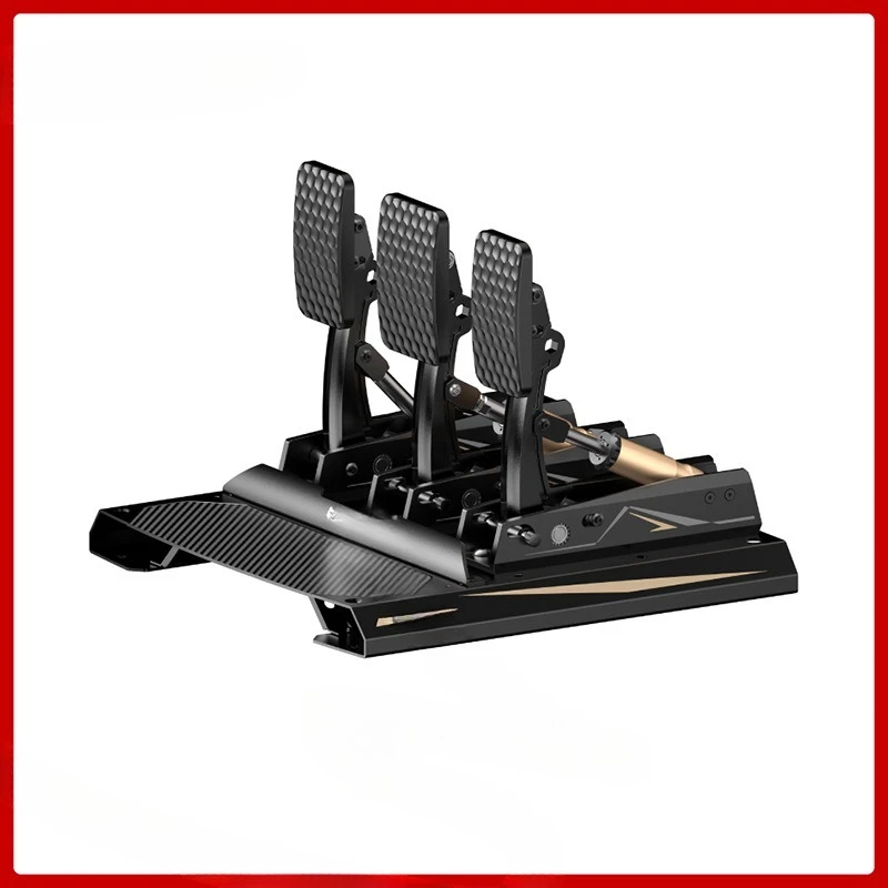 

Professional racing emulator pedal car game, double three pedal dress inverted sleeve