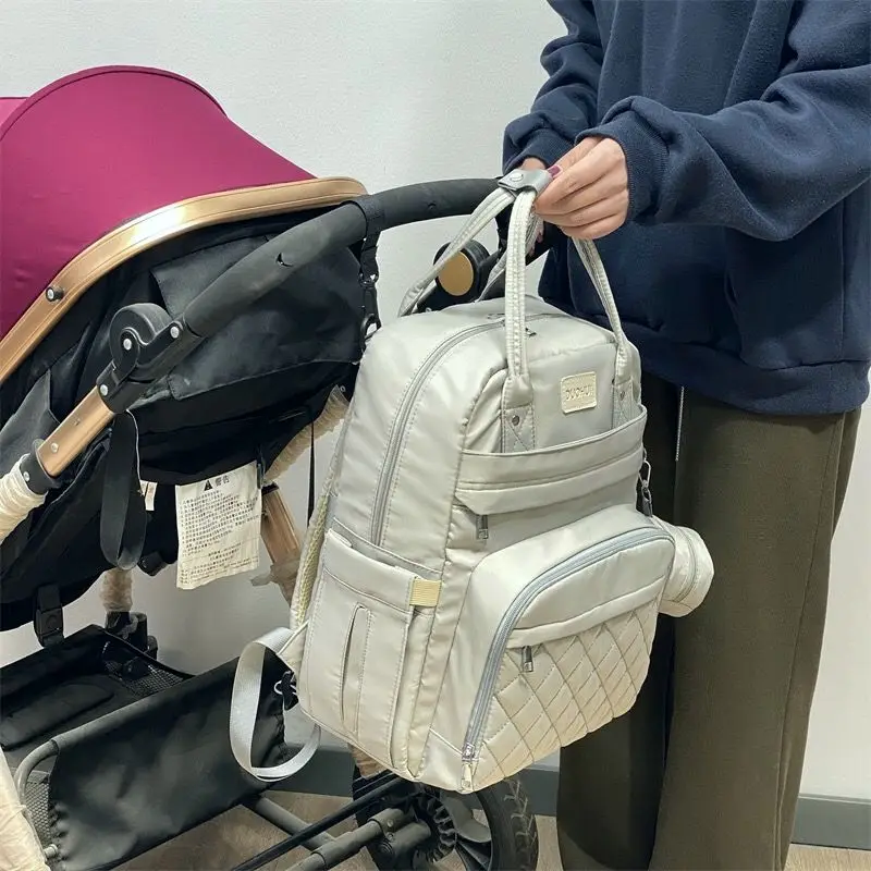 Borsa per pannolini Zaino multifunzione da viaggio per la maternità del bambino che cambia Grande capacità impermeabile Regalo elegante per le mamme