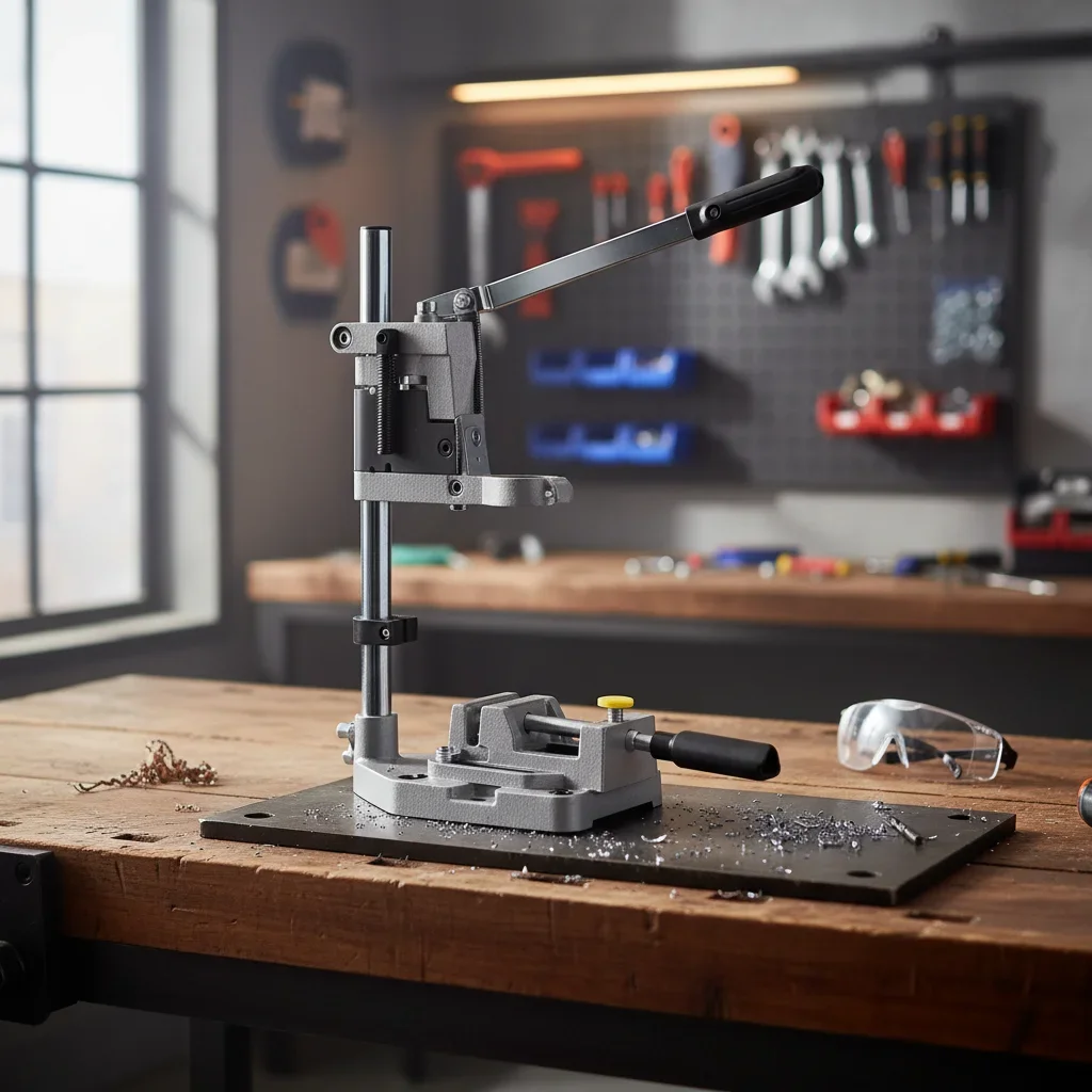 1pcs-adjustable-electric-drill-press-stand-for-hand-drill-high-precision-aluminum-base-for-rotary-tools-diy-light-duty-tasks