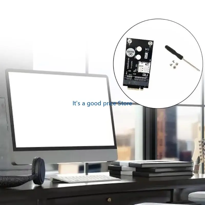 B to mPCIE Converters Cards mPCIE to B Adapters Development Board with Slot for 3042/3052 B