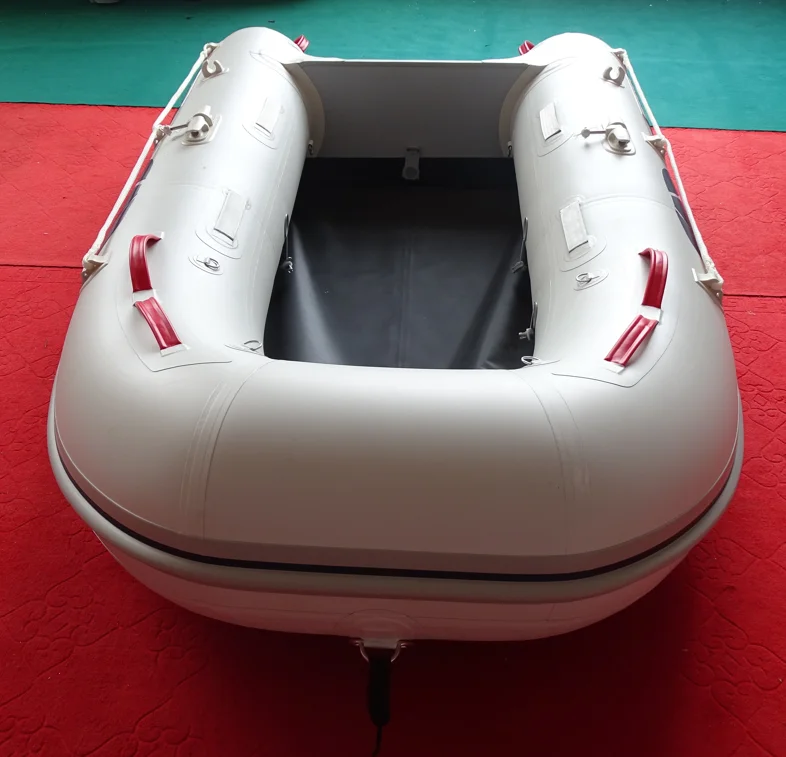 Fabrieksgroothandel opblaasbare luchtdek PVC rubberboot voor vissen met aangepast formaat kleur meerrivieren