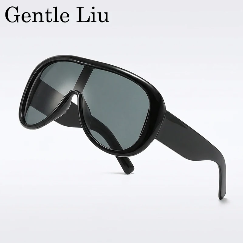 

Y2K Punk Oversized Shield Sunglasses Women 2026 Vintage One-Piece Mask Sun Glasses Lady Retro Fashion Eyewear For Ladies Shades