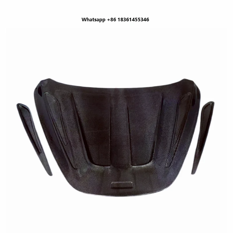 

For 720S Hood Hood M-style Carbon Fiber Hood Body Kit