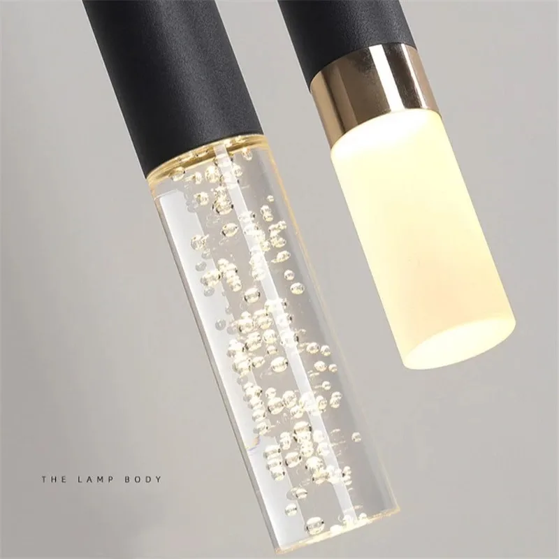 LED Ceiling Lamp Restaurant Pendant Light Nordic Bar Table Desk Kitchen Hanging Spotlight Dining Room Deco Fixture Chandelier