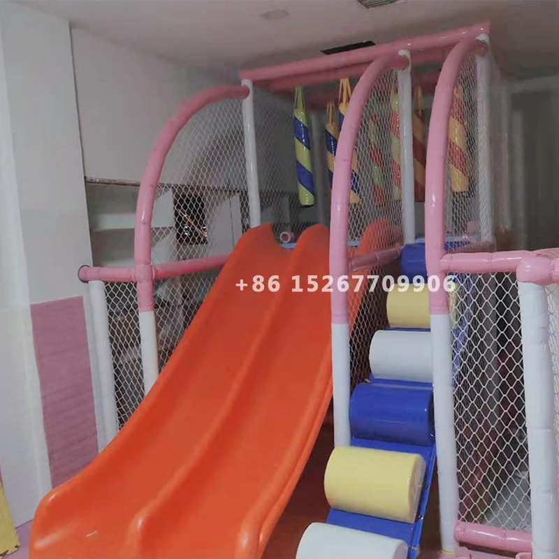 YLWCNN Kids Soft Climbing Ladder Amusement Indoor Playground Park,Baby Small Slide Park Customized