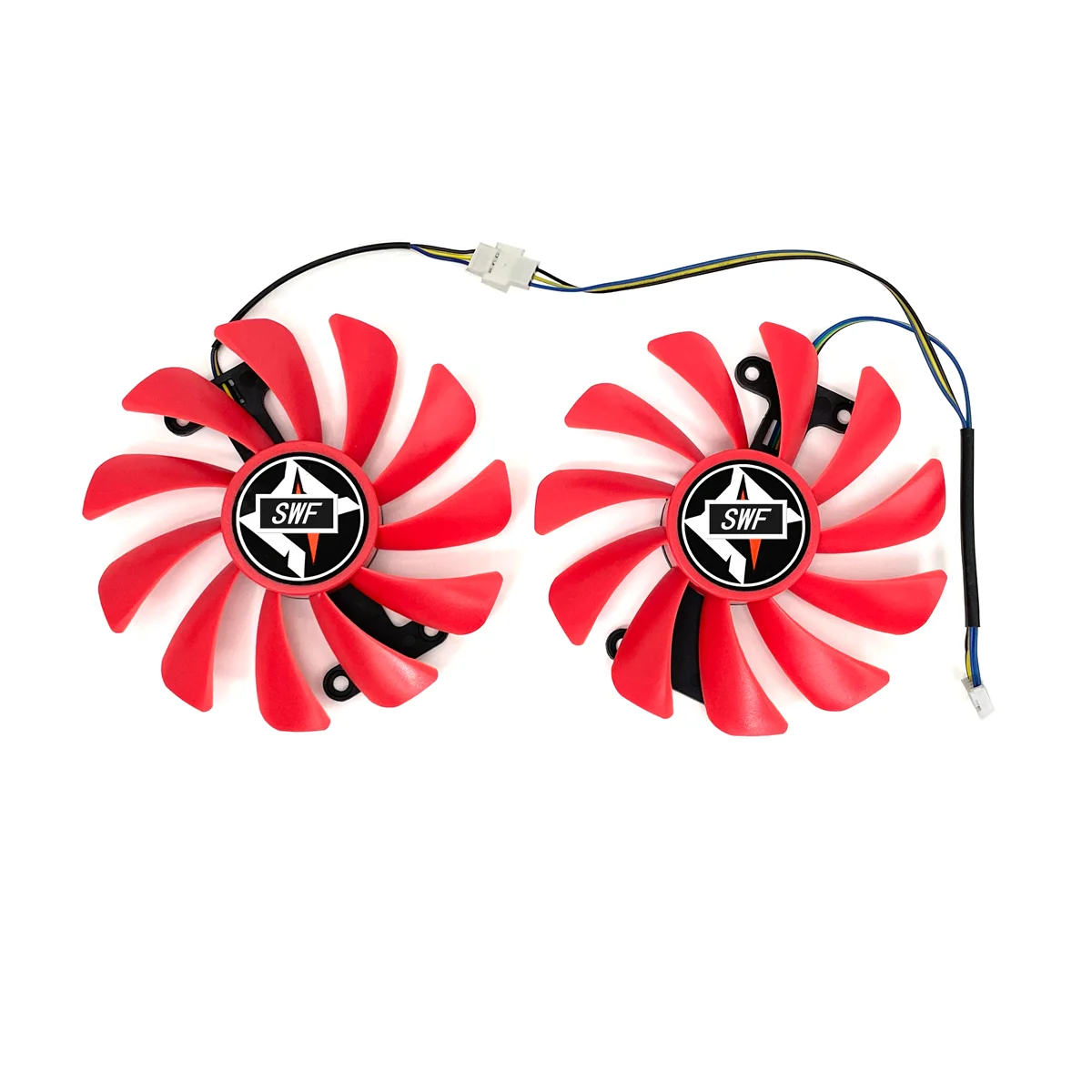 New 2Pcs 95mm 4P cooling fan For Gainward 1080 1070ti 1070 Chasing version 8G Graphics card cooler fan