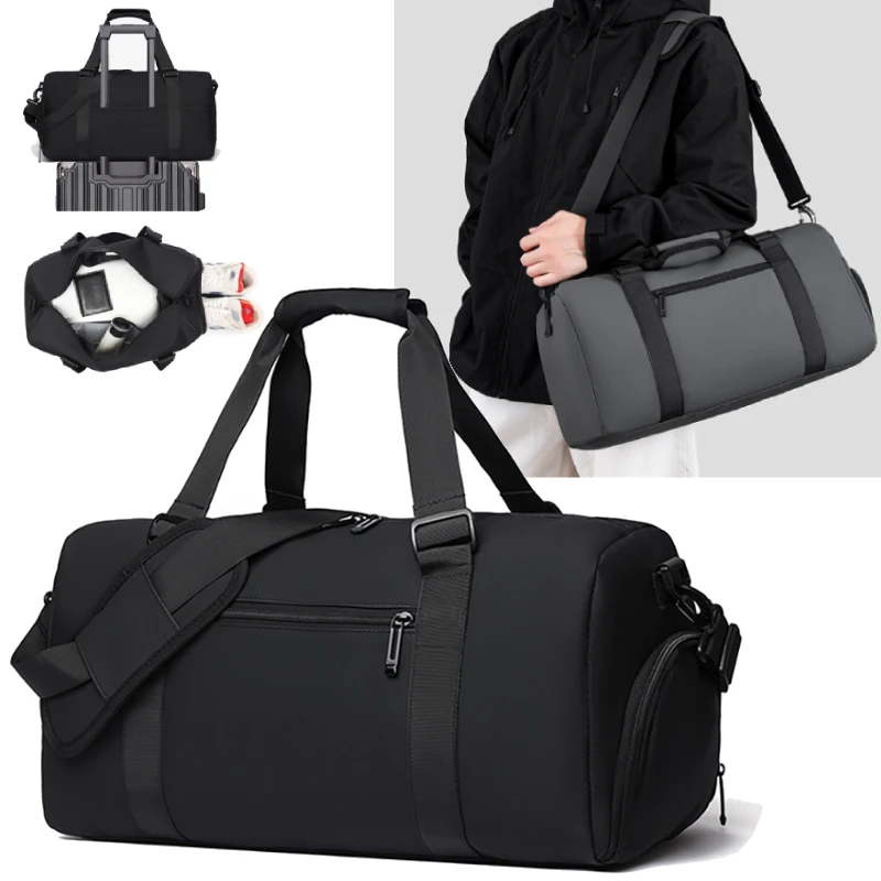 

Fitness Gym Bag Female Multi-Functional Dry Wet Separation Movement Yoga Crossbody Bag Large Capacity Travel Luggage Handbag