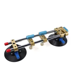 150MM Manual Marble Stone Seamless Splicer with Vacuum Suction Cup Tile Installation Leveling Tool for Stone Seam Setting