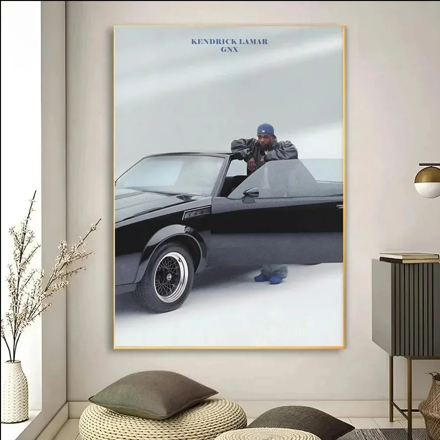 Album Cover Kendrick Lamar GNX 2025 Hip Hop Song Tracklist Poster