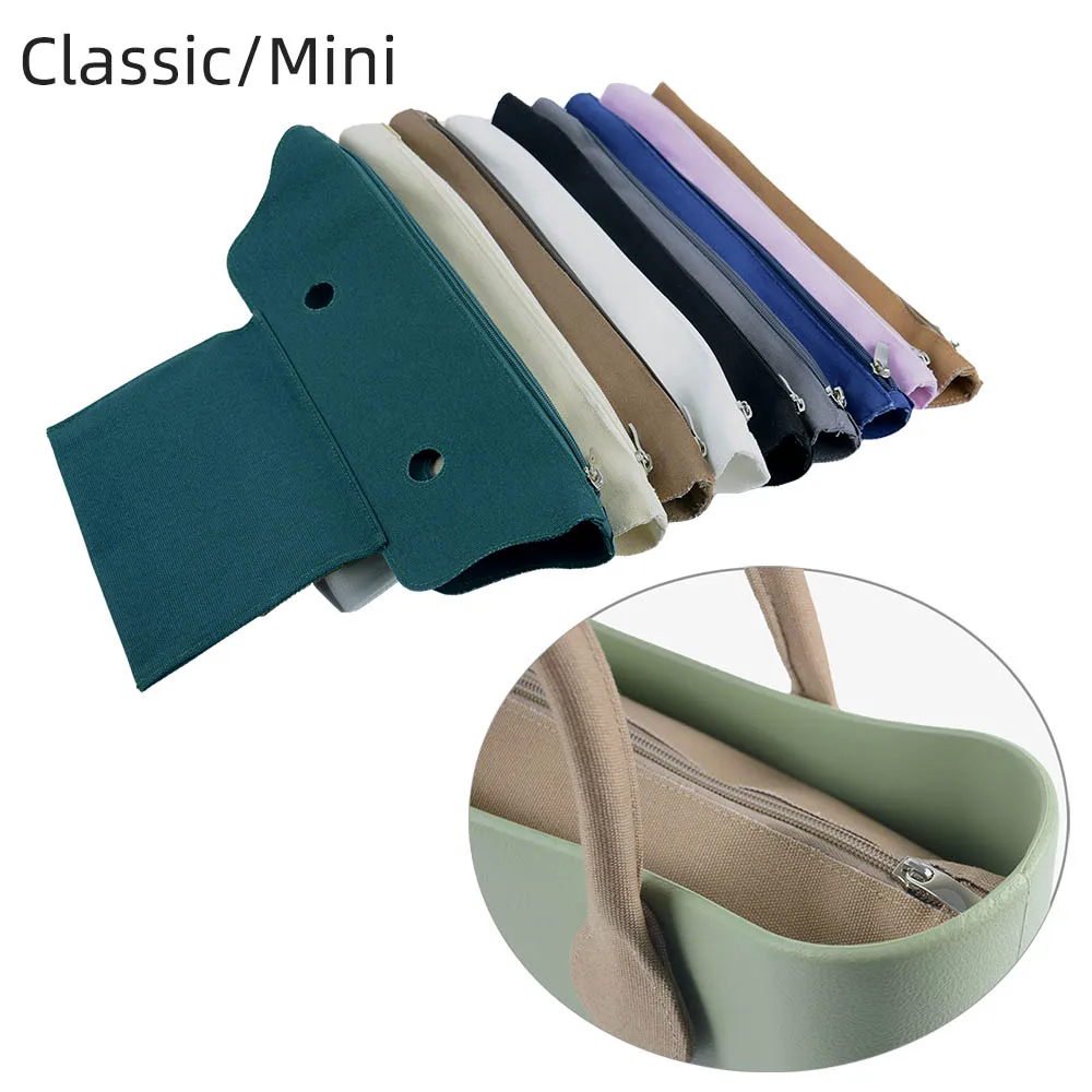 New 1 PC Classic Mini Canvas Organizer Semi-Closed Inner Lining Insert for Obag Standard Mini O Bag Accessories