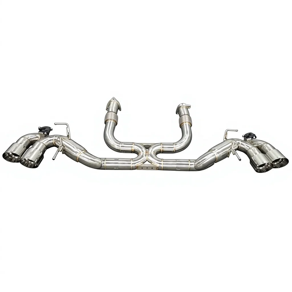 

Выхлопная система JIAJUN SS304 из нержавеющей стали с TIG-сваркой, Catback, для Corvette C8 6.2L 2019-2023, с клапаном, высокопроизводительная, матовая отделка