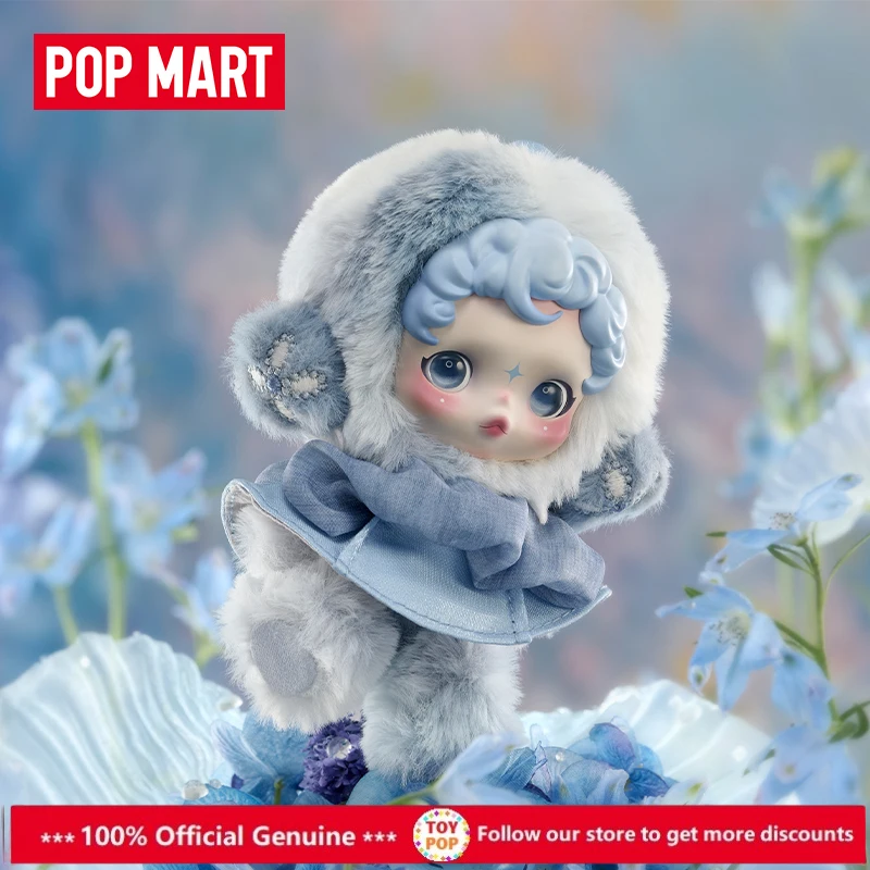 POPMART SKULLPANDA Легкое плетение садовая серия слепая коробка виниловое лицо плюшевые куклы игрушки загадочная коробка аниме фигурка девушка подарки на день рождения