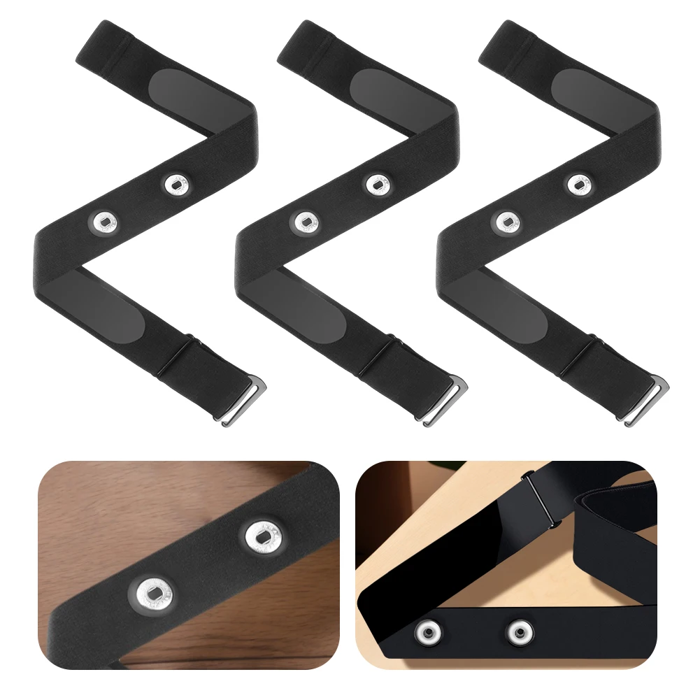 حزام بديل لمستشعر معدل ضربات القلب، حزام ناعم للياقة البدنية، حزام مراقبة الصدر، متوافق مع Polar Garmin Magene