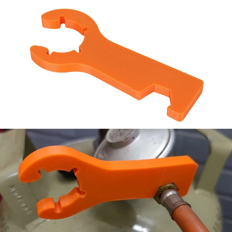 1Pc RVs Gas Bottle Wrench Tools 2 In 1 Magnet Gas Wrench RV Outdoor Camping Grill Accessories For Caravan Motorhome Tools