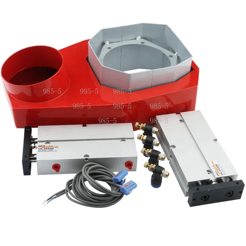 CNC Router 100mm Spindle Dust Cover Vacuum Dustproof Shield for Woodworking ATC Machine