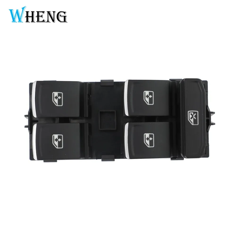 Front Left Power Window Master Switch For Skoda Octavia 2013-2017 Volkswagen Golf 2013-2016 Passat 2014-2016 5G0959857C