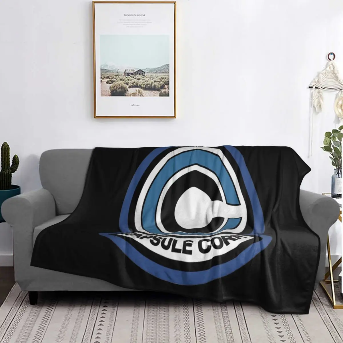 

Одеяла с логотипом Capsule Corp, мягкое теплое фланелевое одеяло, плюшевое одеяло для кровати, гостиной, пикника, путешествий, дома, дивана