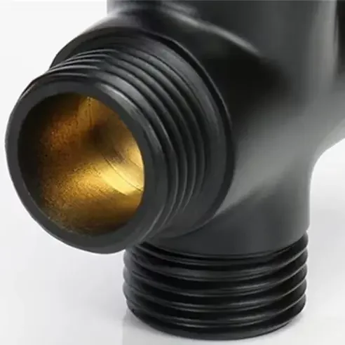 

Black Way Brass Diverter Valve In Connector Converter Way Brass Diverter Valve Converter Shower Head In Inlet Internal Thread