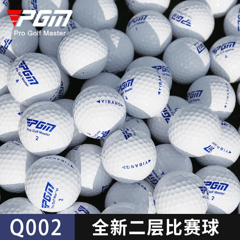 PGM 1PCS GOLF Tournament Ball Two Layer 42mm Game Balls Golf Practice Ball 80% Q002 Wholesale