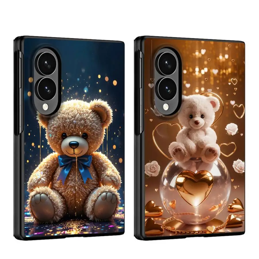 Bear Cute Fashion Phone Case for Samsung Galaxy ZFold8 Z Fold 8 ZFold Wide Z Fold8 Wide Funda Capa