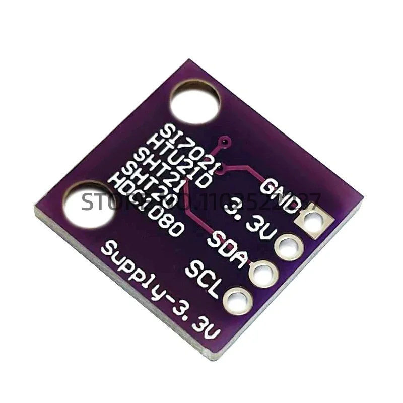 Temperature Humidity Sensor GY-213V-HTU21D HTU21D I2C Replace SHT21 SI7021 HDC1080 Module