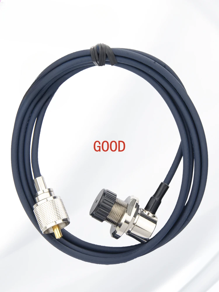 Vehicle antenna feeder 2D2MR vehicle station walkie-talkie 2m card edge cable 50-2