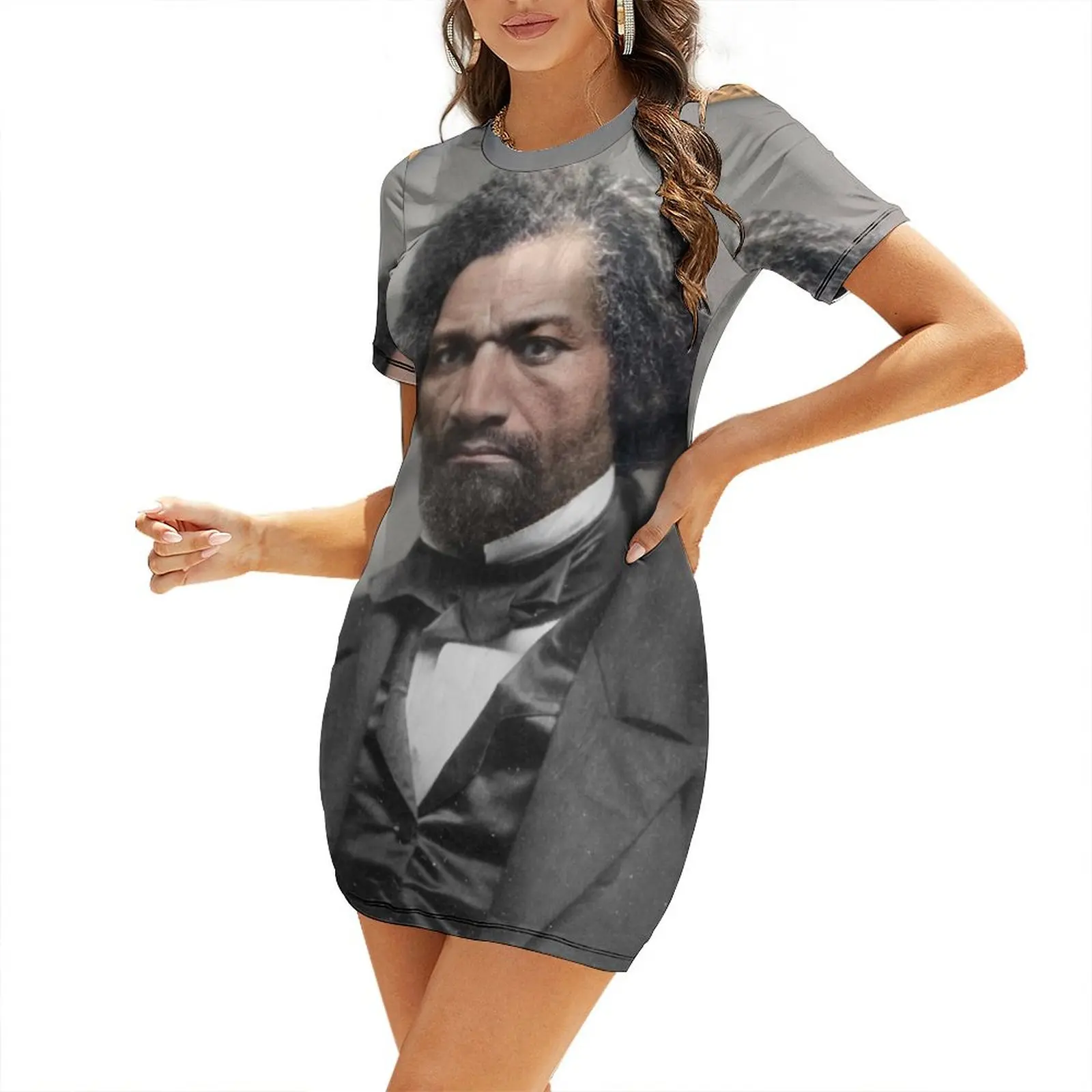 

Frederick Douglass Short-Sleeved Dress dress for women dress women summer 2025