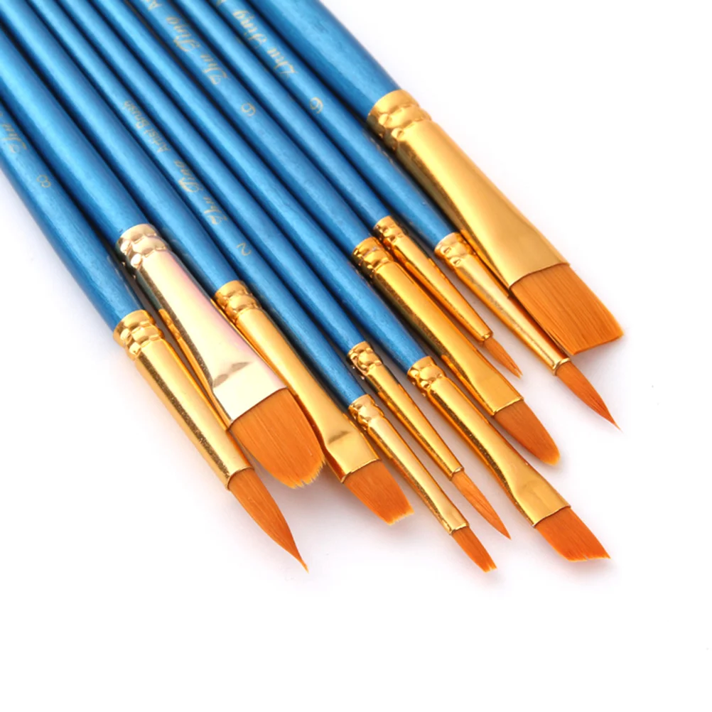 

Multifunctional Painting Brushes Set Nylon Hair Art Tools For Beginners Professionals Kids Students Acrylic Watercolor