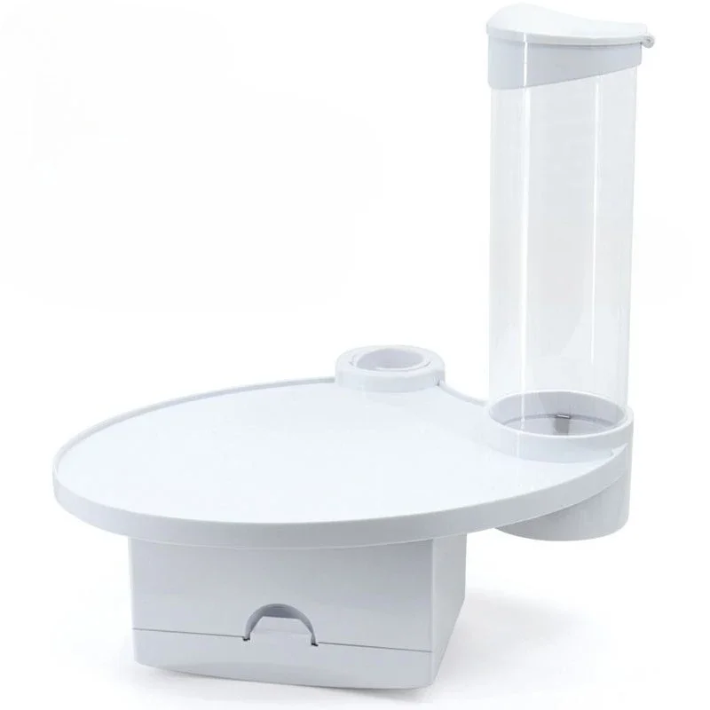 1 Set Lab Three-in-one Cup Holder, Additional Tray, Lab Chair with Extra Table Tray, Cup Holder, Tissue Box All in One S