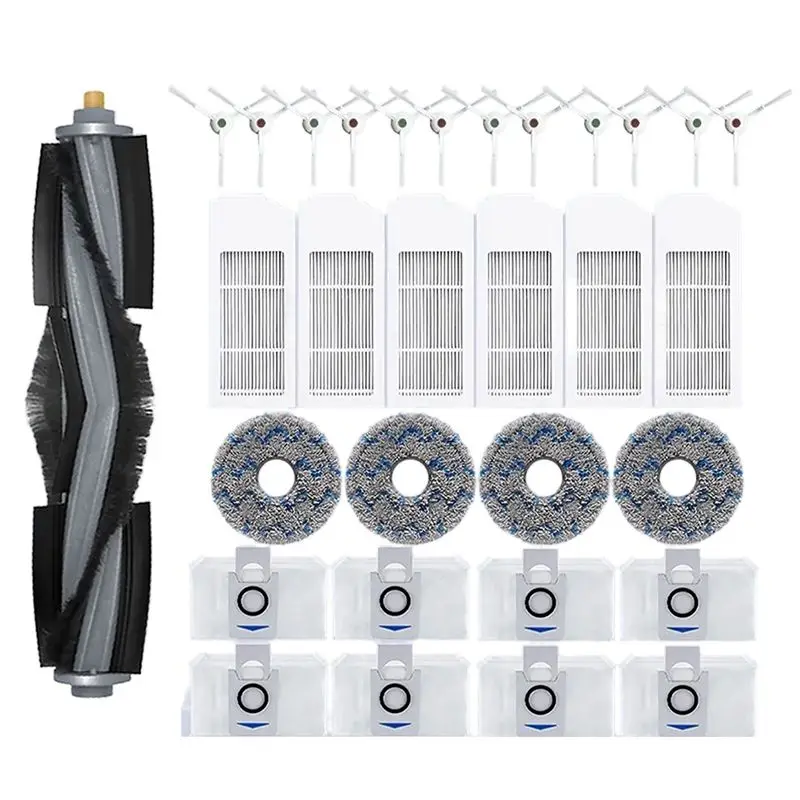 

ABRE-Side Brush Cleaning Cloth Spare Parts Dust Box Accessories For Ecovacs Deebot T10 TURBO