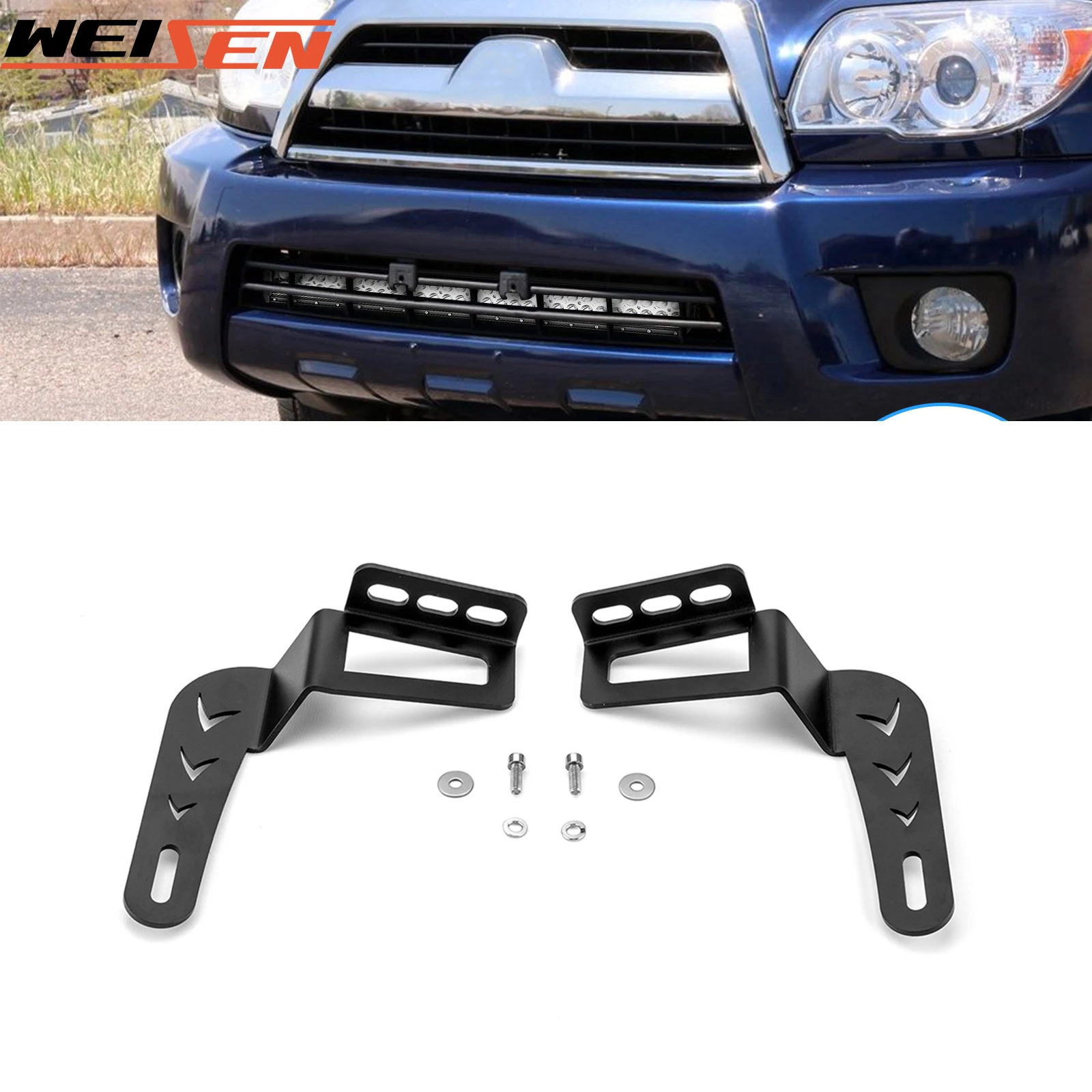 Front Bumper Lower Grill Hidden Fit 32