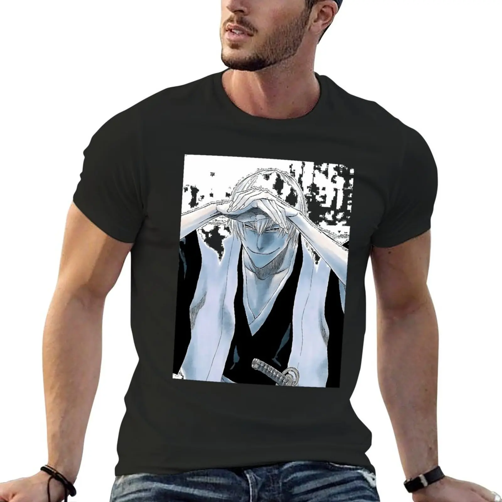 

Ichimaru \t \t T-Shirt graphics anime clothes vintage clothes anime t shirts plus size men clothing