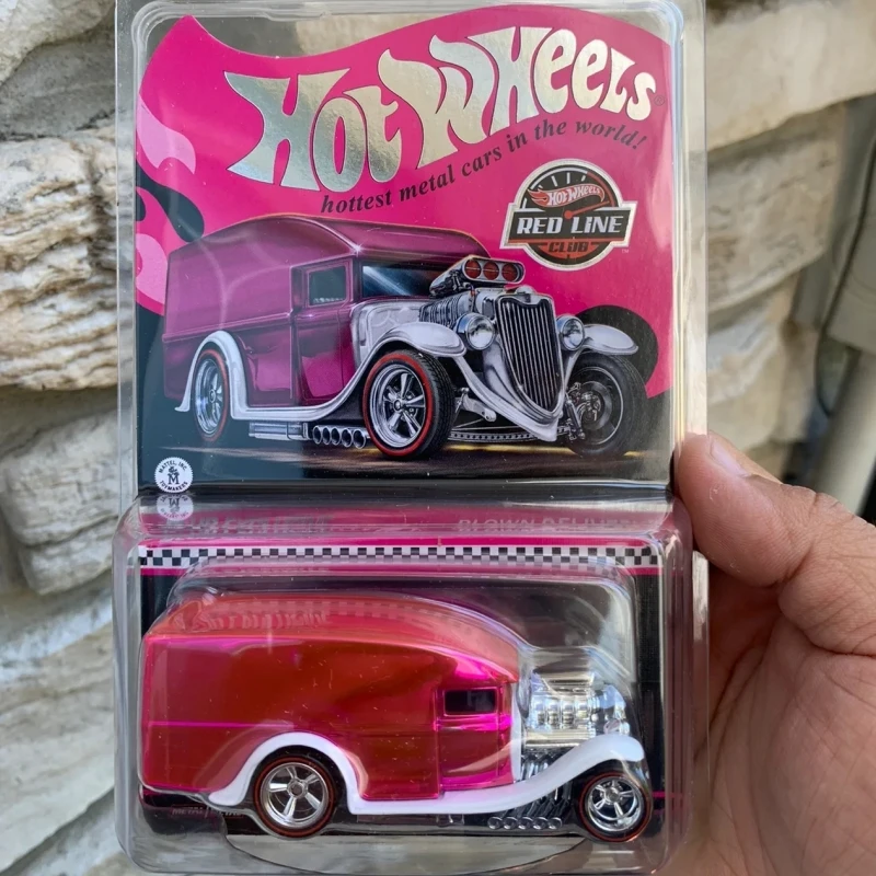 

Hot Selling Brand New Stock Hot Wheels Rlc Blown Delivery Pink Banquet Rubber Tire Member Car High Quality Car Model Gifts