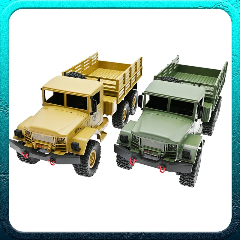 

Naughty Dragon Wpl Six-Drive Climbing Army Card B16 2.G Full Scale Army Card Rc Truck Climbing Remote Control Toy Boy Gift