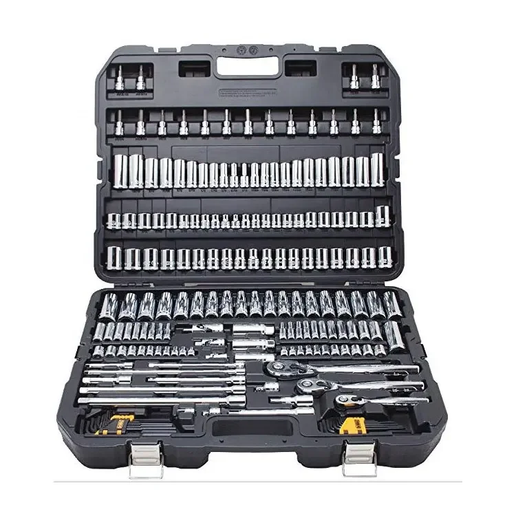 Garage tools 192pcs Chrome Vanadium Mechanics ratchet Socket Wrench Tool Set for automotive mechanic