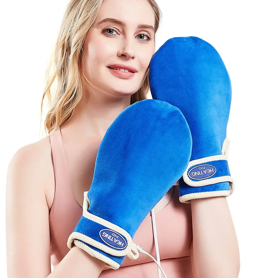 

Грелка для усилителя запястий, 2 шт. варежки с подогревом рук для облегчения туннеля запястья, руки при артрите, триггерный палец, глобус с подогревом