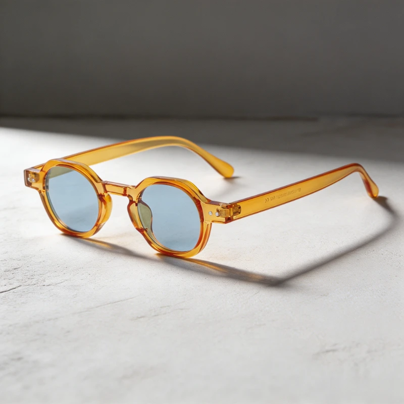 NewRetroPolygonal-FrameSunglassesUnisexFashionableStreet-StyleSunGlassesUV400OutdoorActivitiesAnti-UVShades