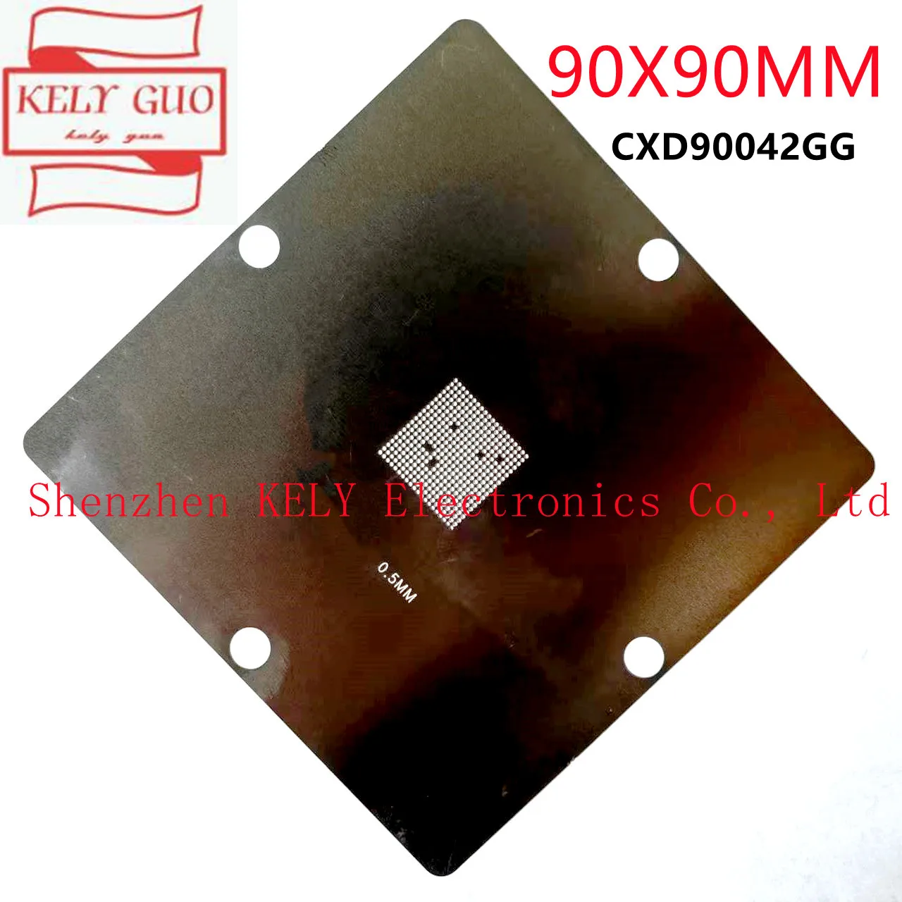 Direct heating 90*90MM CXD90042GG CXD90042 0.5MM CXD90041GG  CXD90041 CXD90045GG CXD90045 0.3MM BGA Stencil Template