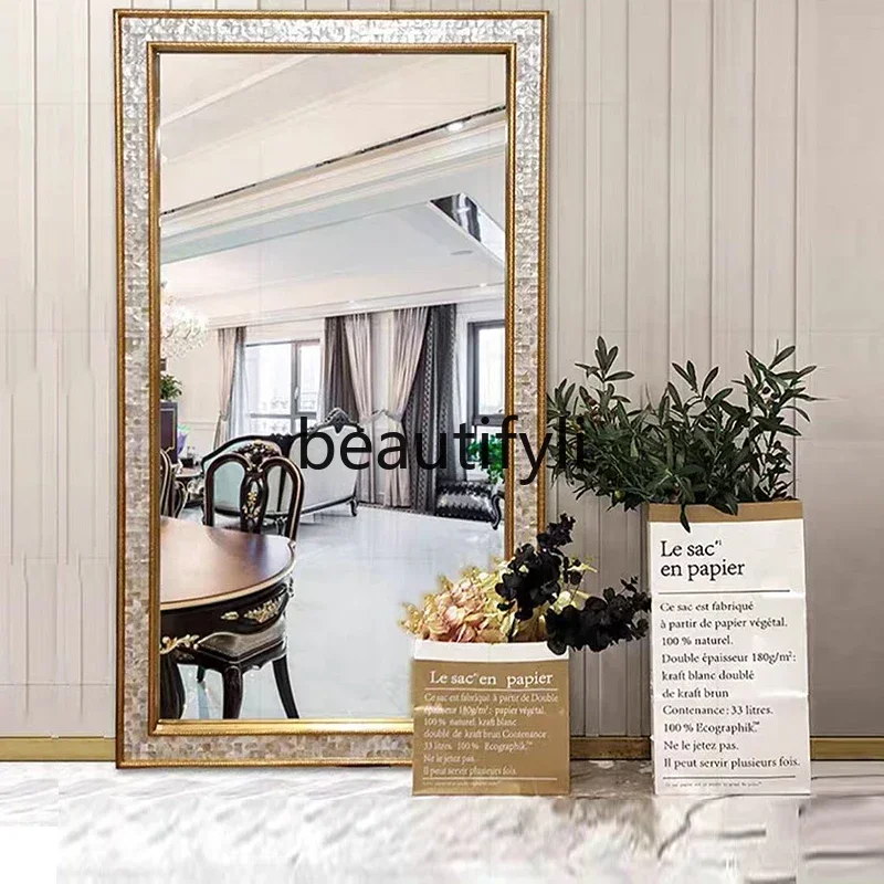 

ss K178 ss25 Decorative mirror living room dining room sofa background wall wall hanging mirror entrance corridor bedroom dressi