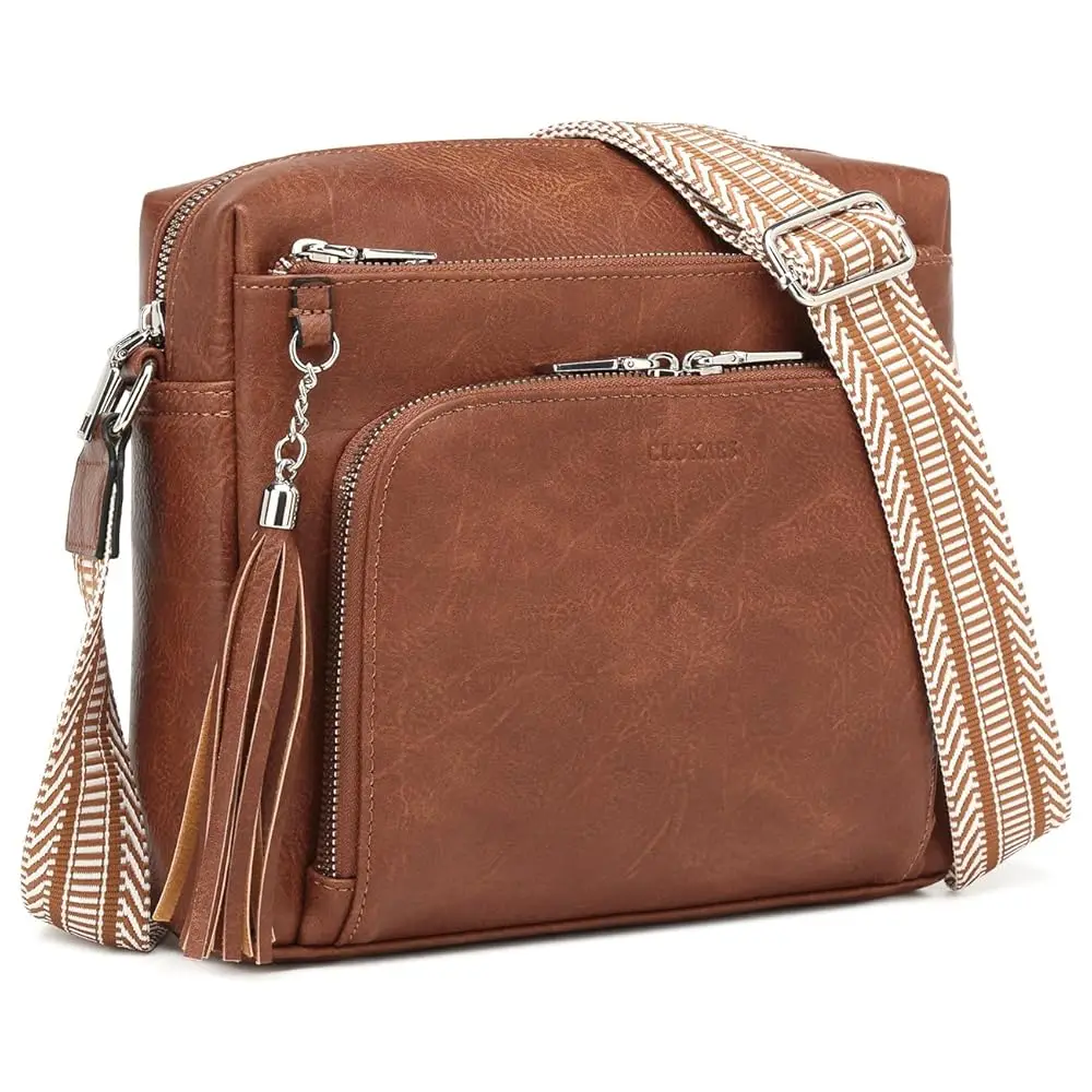 

Crossbody Bags for Women, Medium Crossbody Purse with RFID Pockets & Built in Wallet, Handbags Shoulder Bag, Gifts