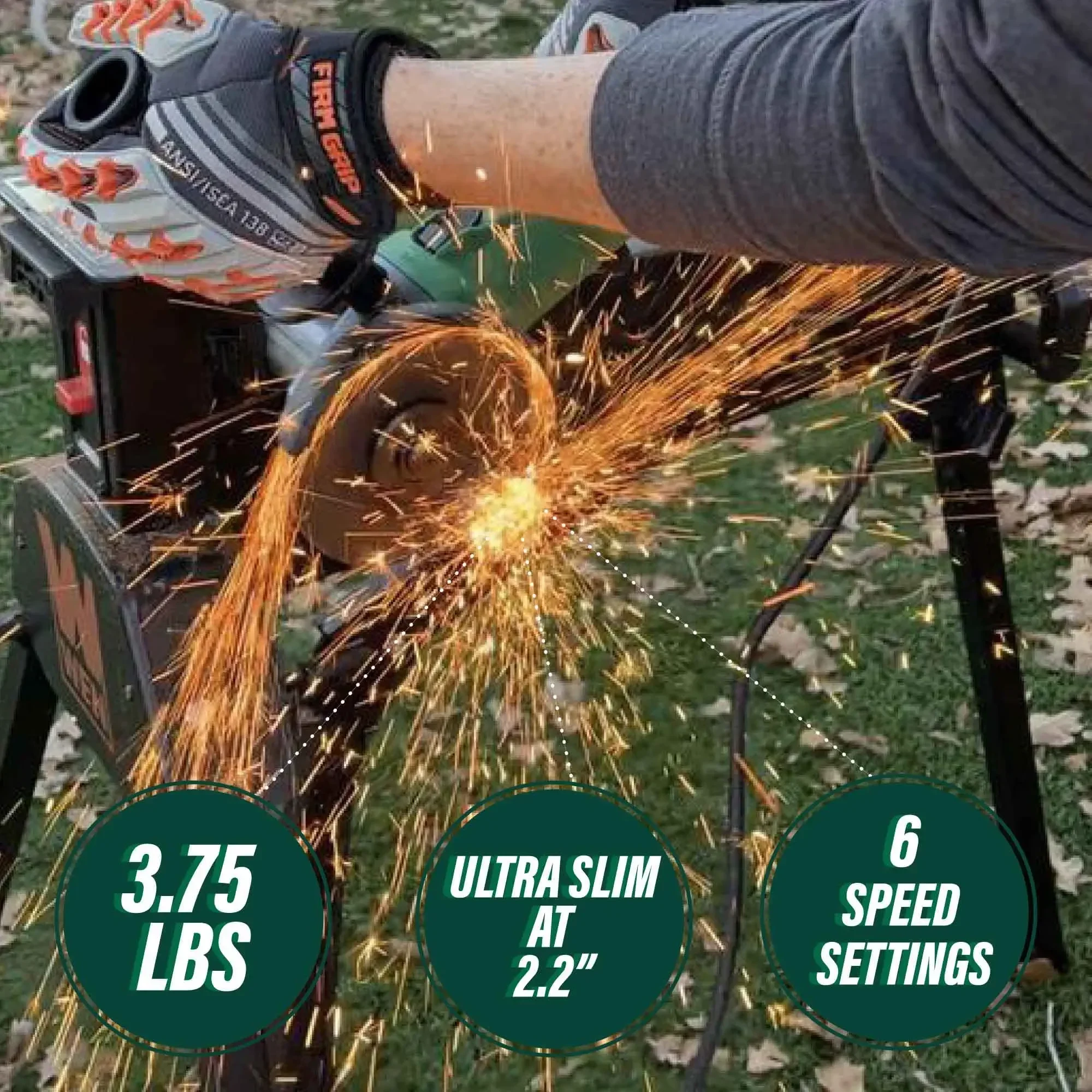 2025 Industrial Electronic 100mm Disc Grinder Cordless Angle Grinder with 36V & 18V Paddle Switch Electric Power Source