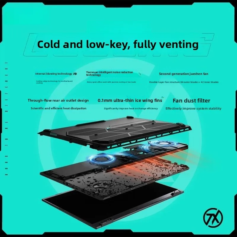 I7-14650HX RTX5060 Grey Student Game Design Laptop