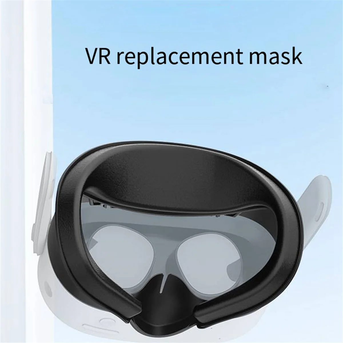 AU47-قناع الوجه ل كوة كويست 3S وسادة قناع حامي وسادة العين لملحقات ميتا كويست 3 S #3